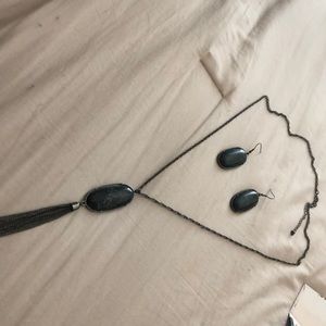 Jewelry Necklace and Earrings Set